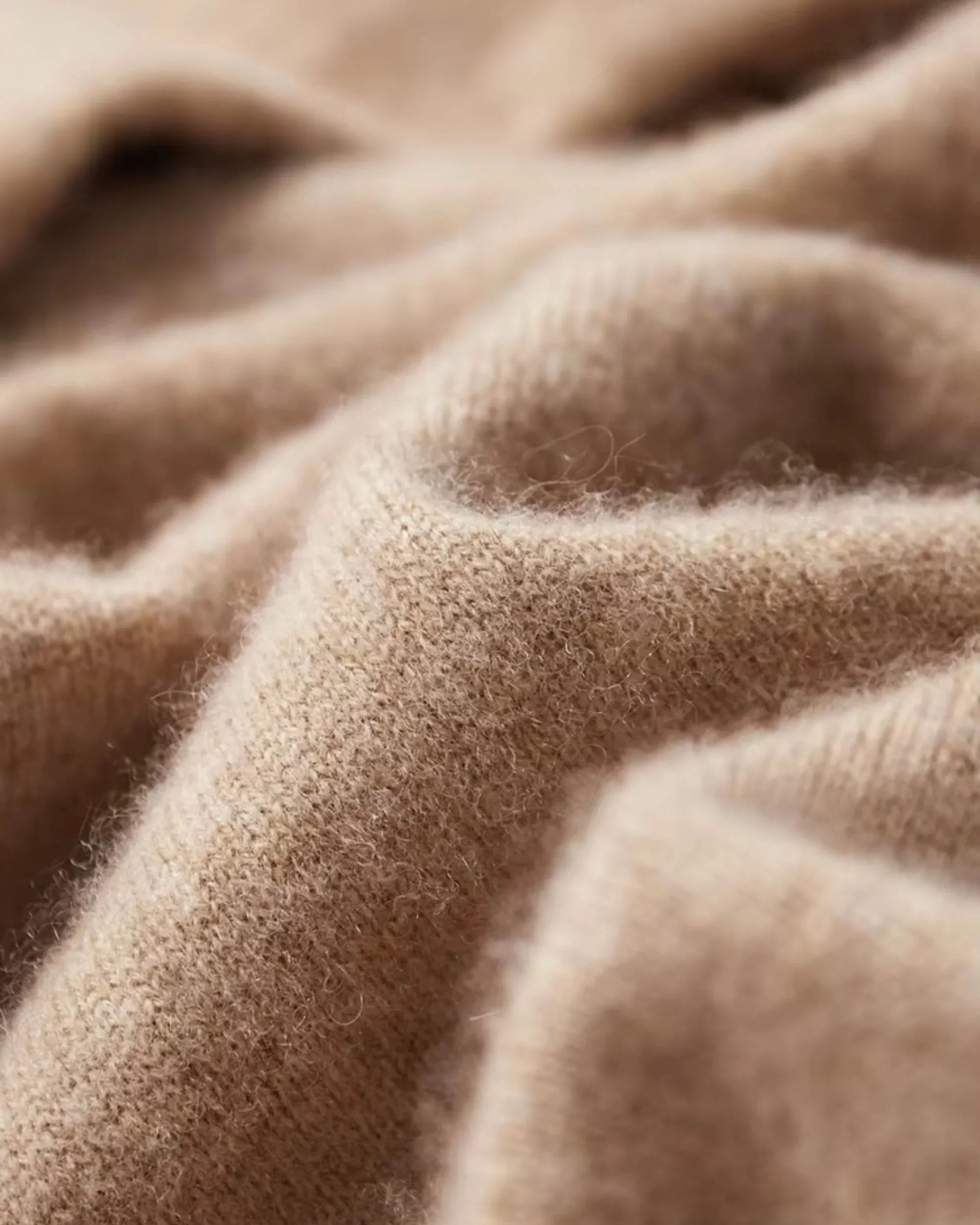 Fine Merino Wool Pullover Hoodie