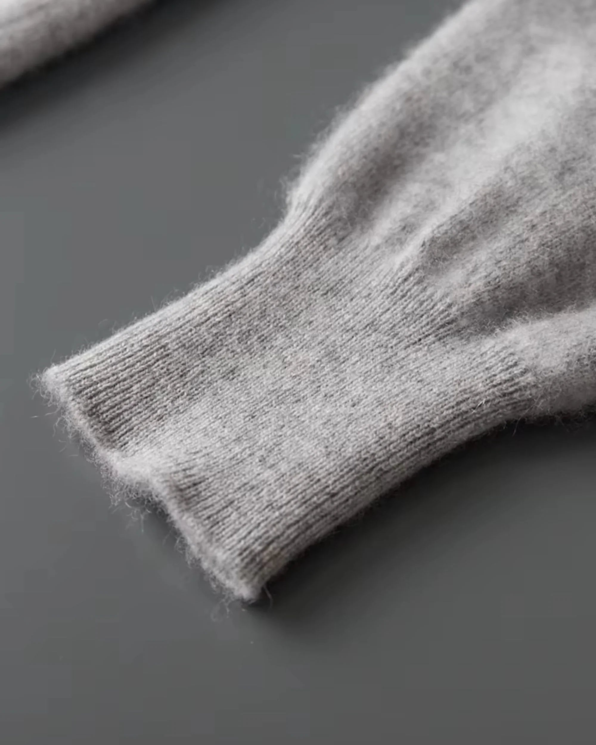 Wool-Cashmere Full-Zip Hooded Sweater