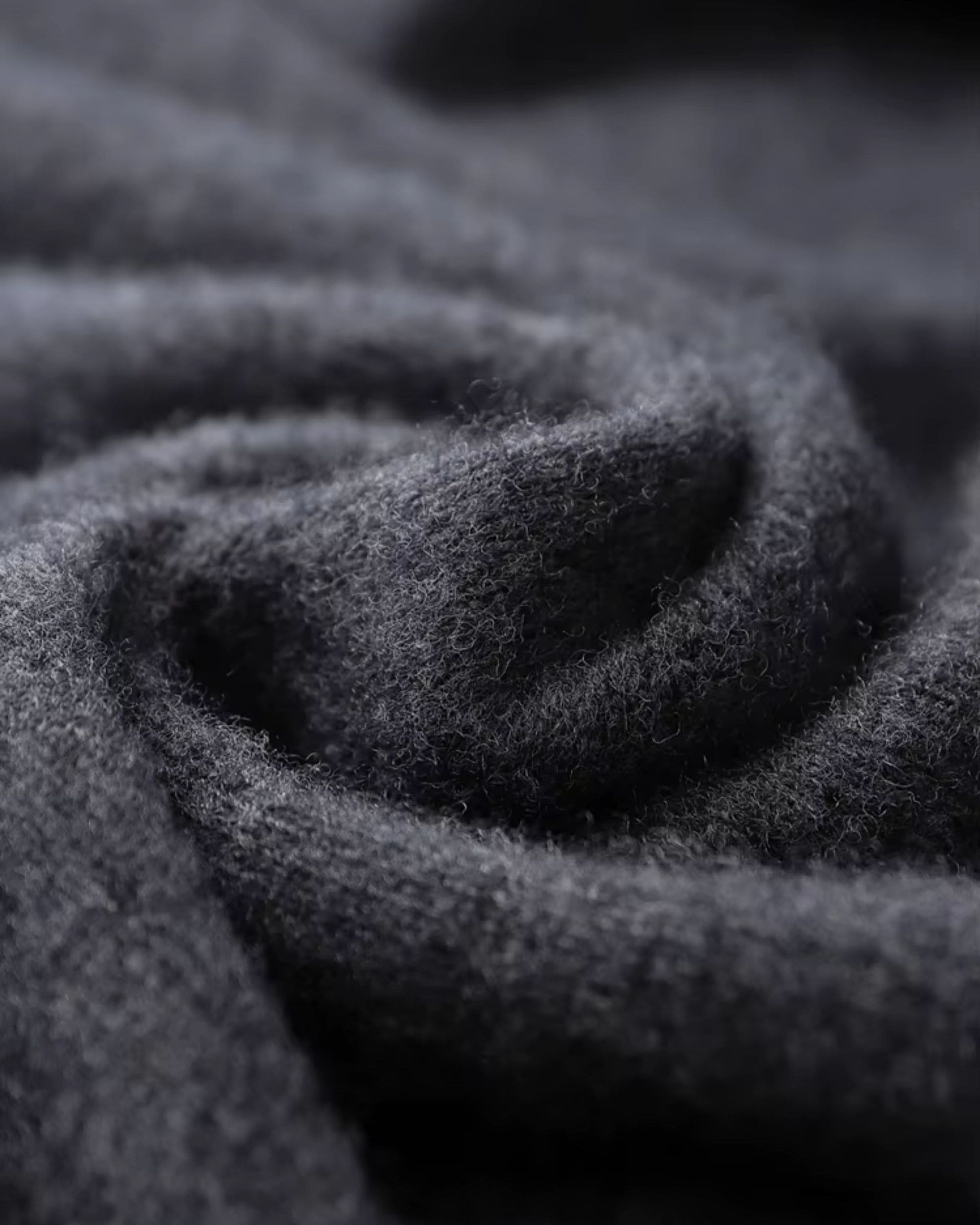 100% Cashmere High-Neck Buttoned Cardigan