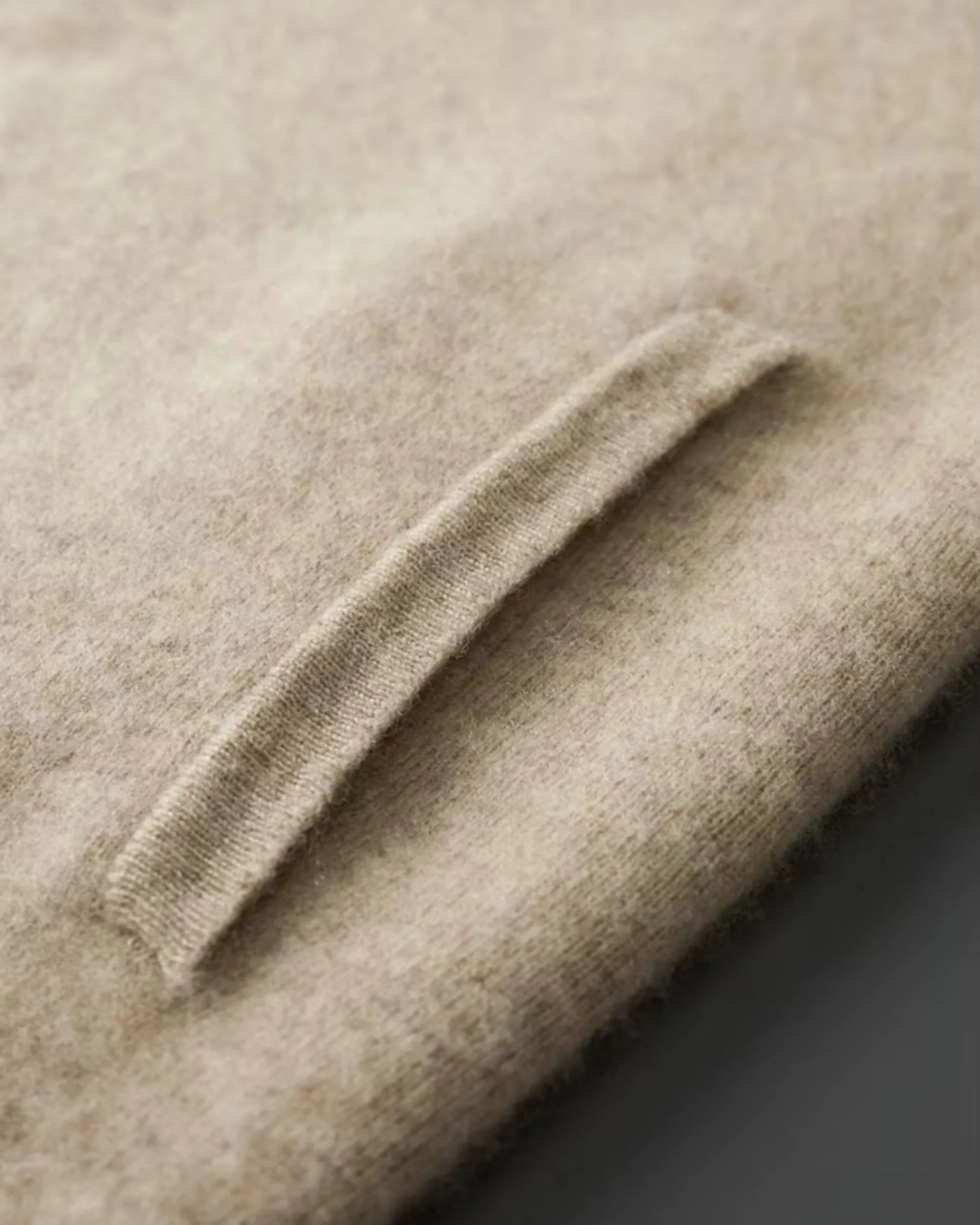 100% Merino Wool Zip-Up Cardigan