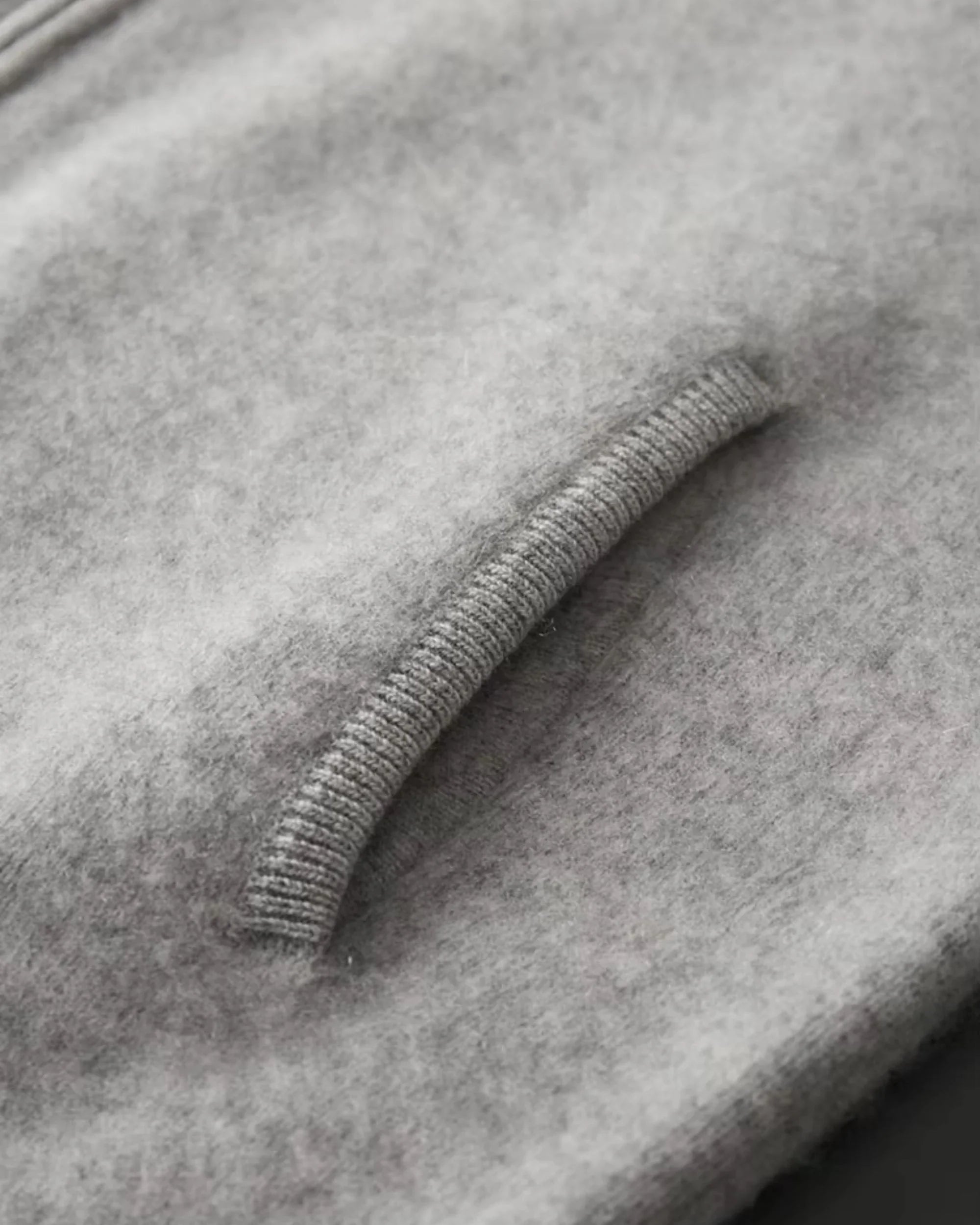 Merino-Cashmere Contrast Sleeve Knit