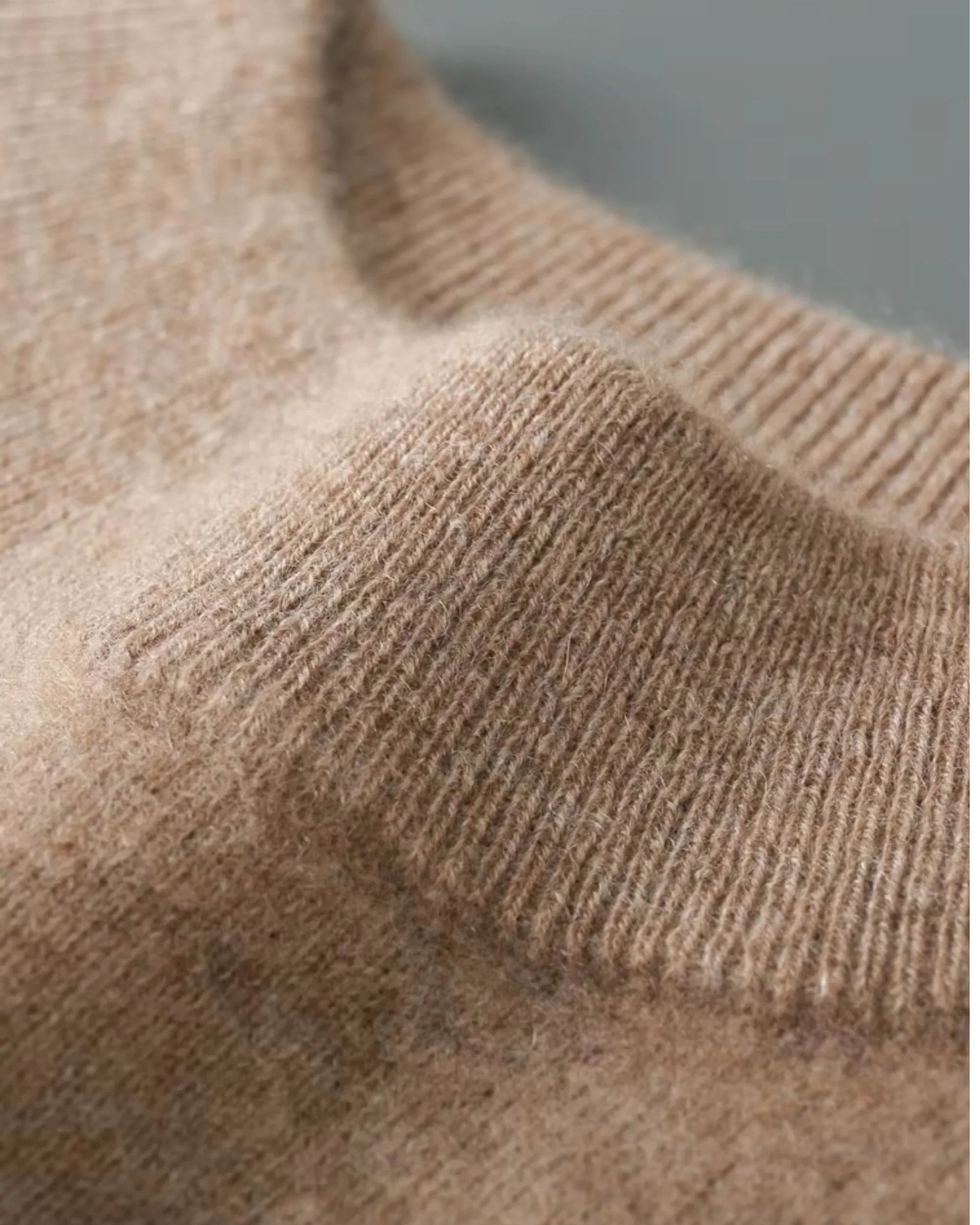 100% Merino Wool Mock Neck Jumper