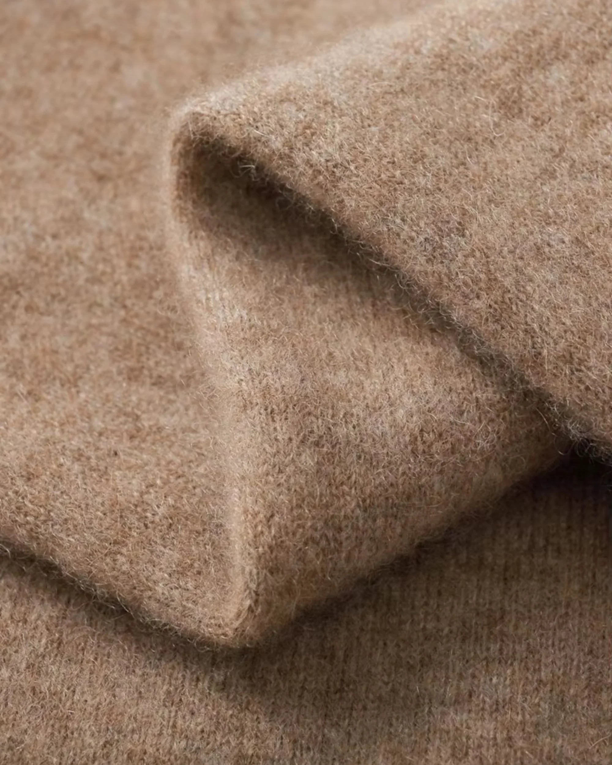 100% Merino Wool Mock Neck Jumper