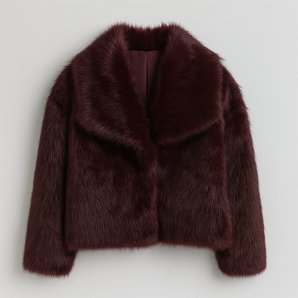 Women's Faux Fur Coat Autumn Winter - Burlesque