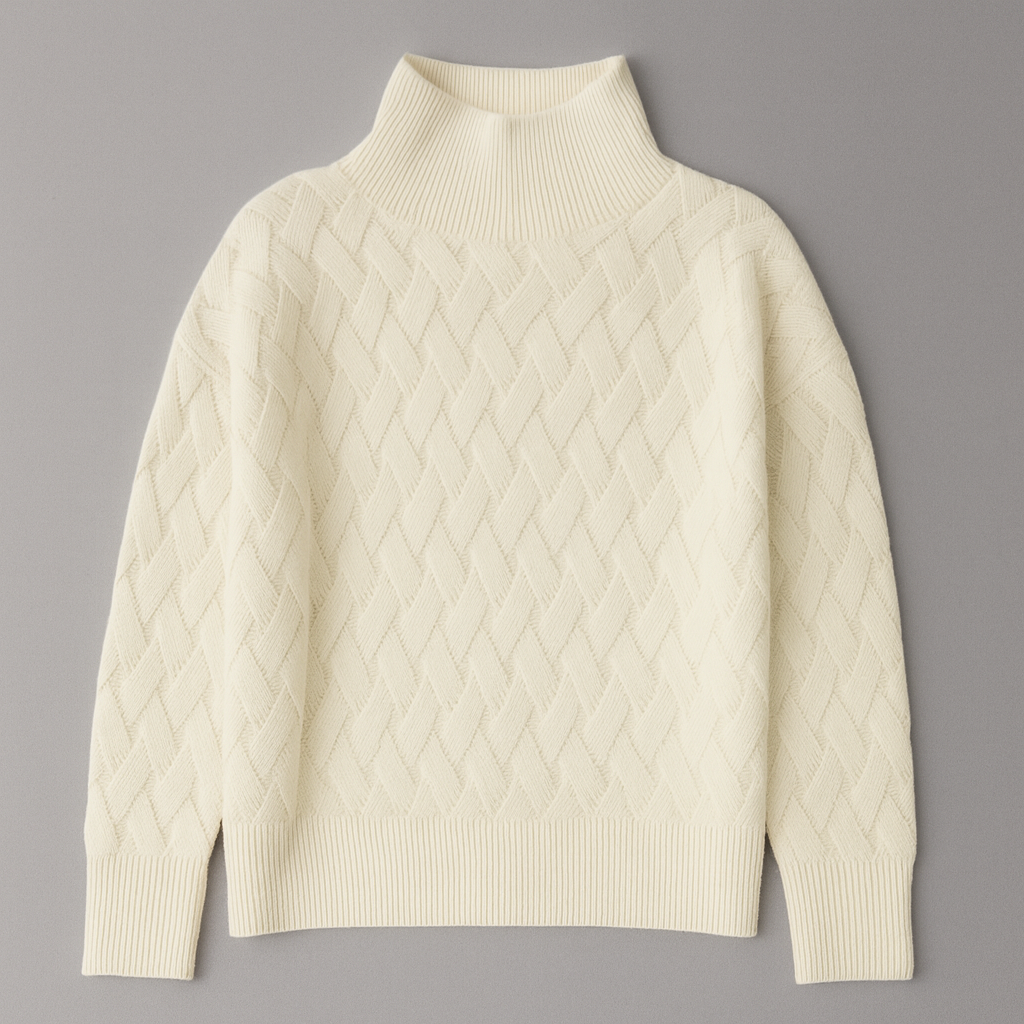 Thick oversized cashmere sweater - Alicia