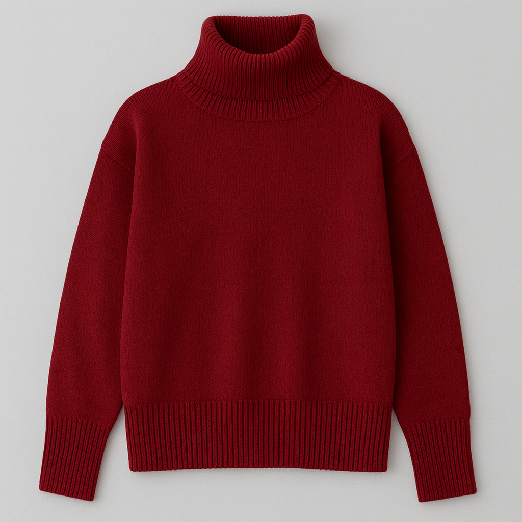 Thick and warm wool sweater - Sophie