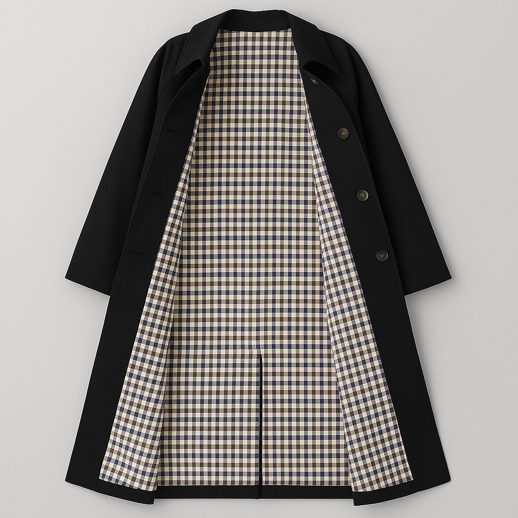 Women's Long Trench Coat Retro - Amelia