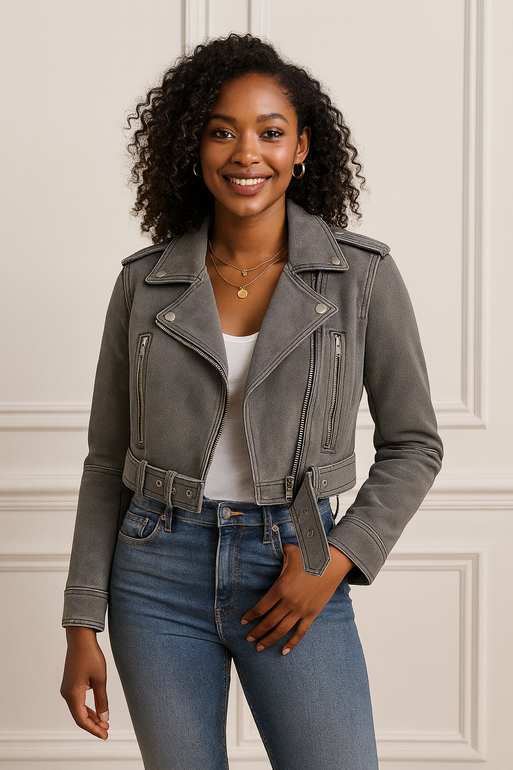 Vintage Women's Jacket - Route 66