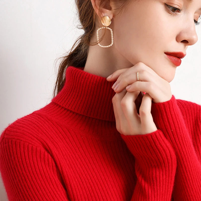 Turtleneck blouse - Winter Essential