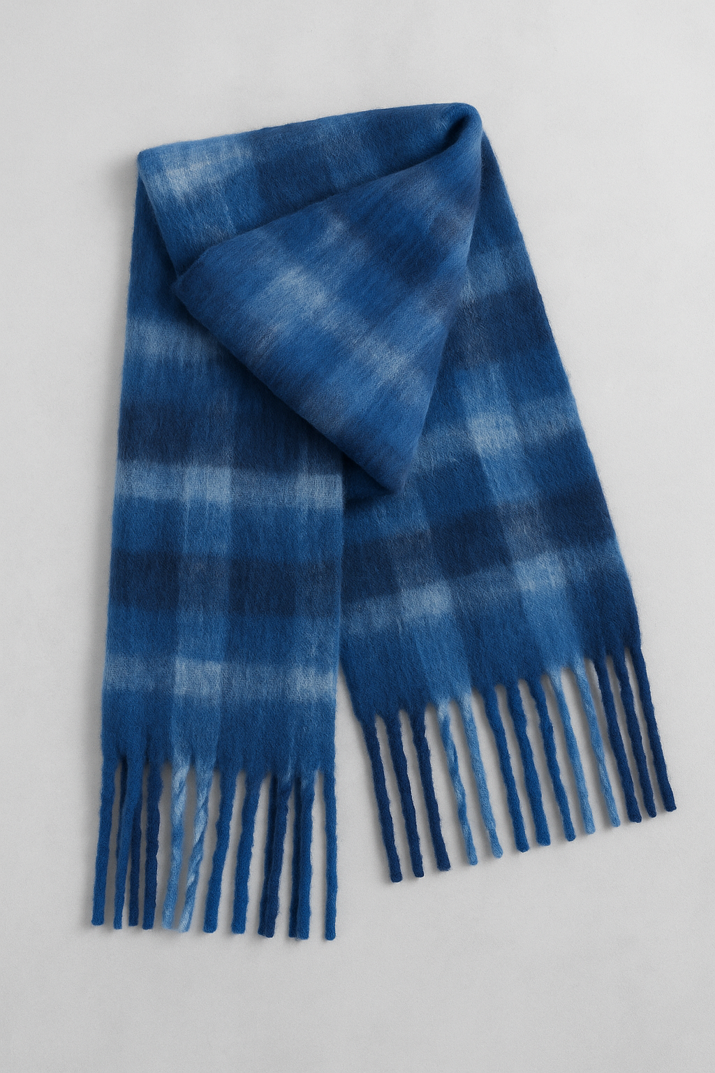 Oxford Oversized Checked Scarf