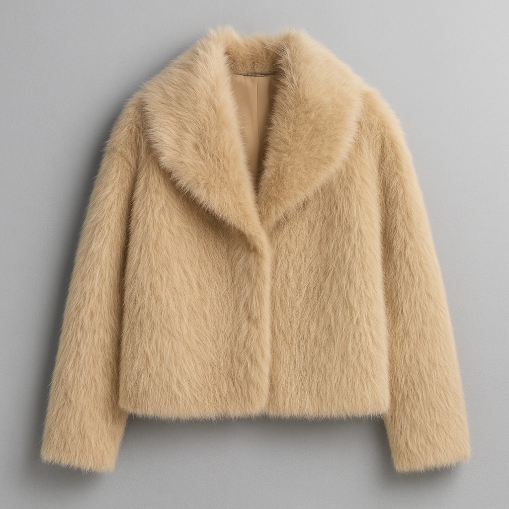 Women's Faux Fur Coat Autumn Winter - Burlesque