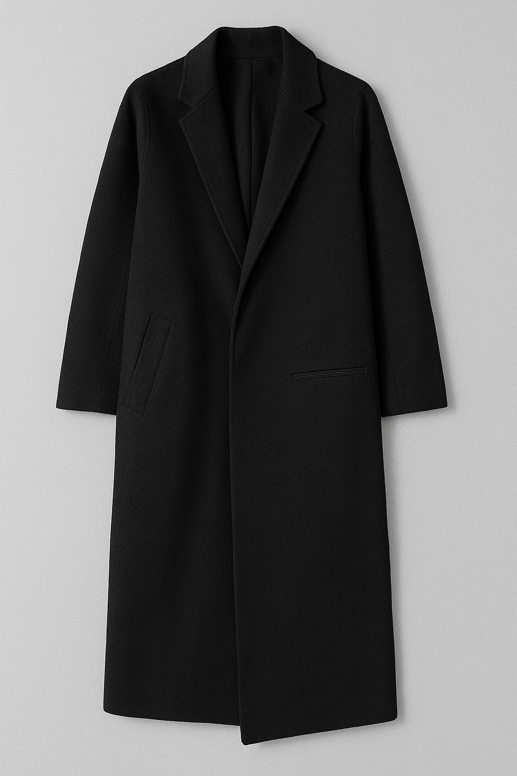 Kyoto Minimal Belted Coat – modern elegance