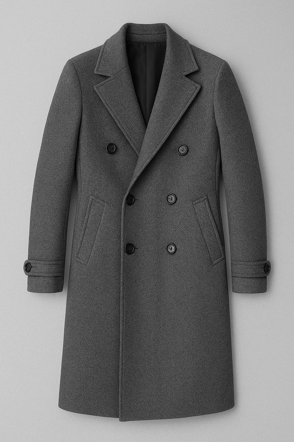London Heritage Wool Trench – double-breasted elegance