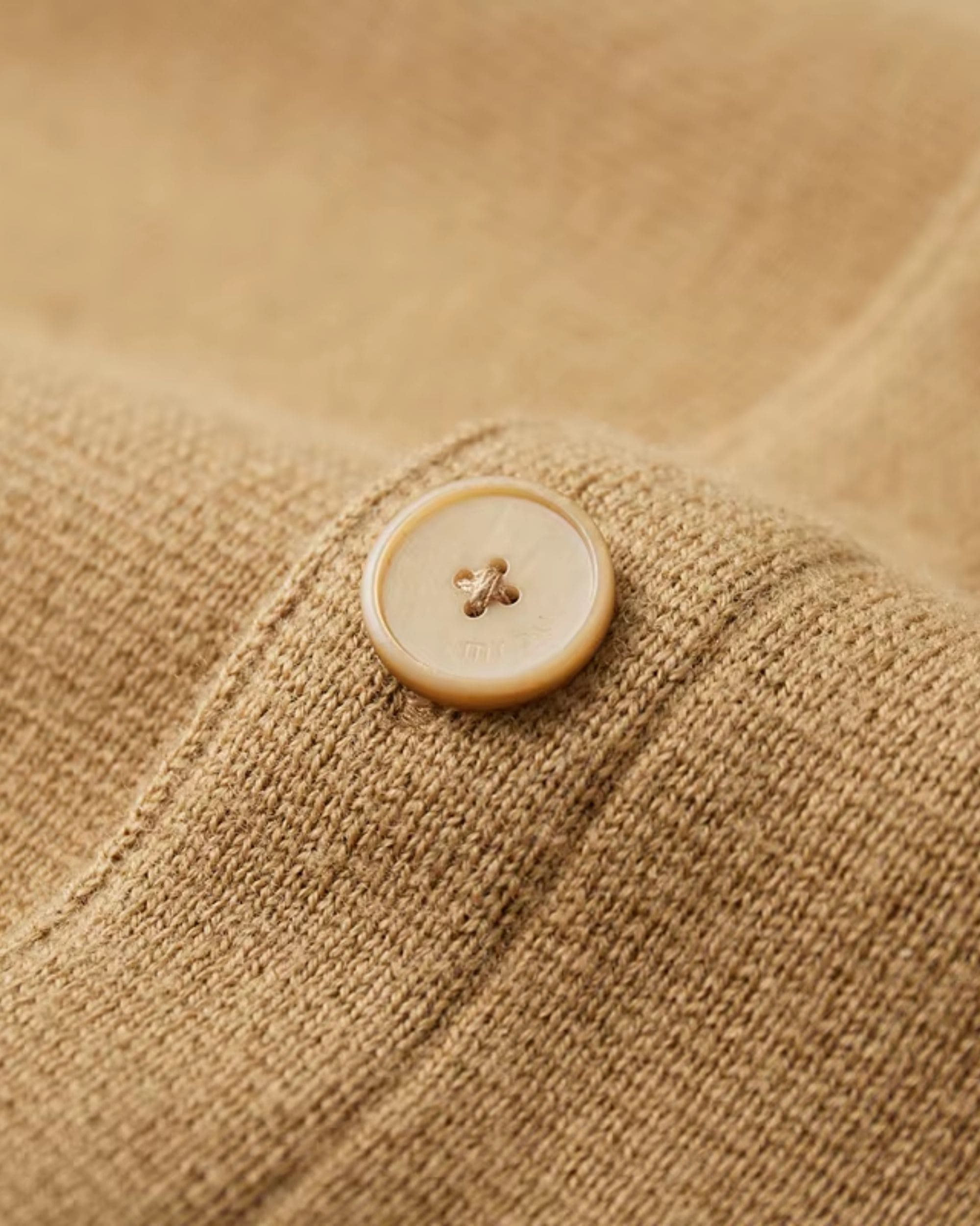 100% Merino Wool Buttoned Cardigan