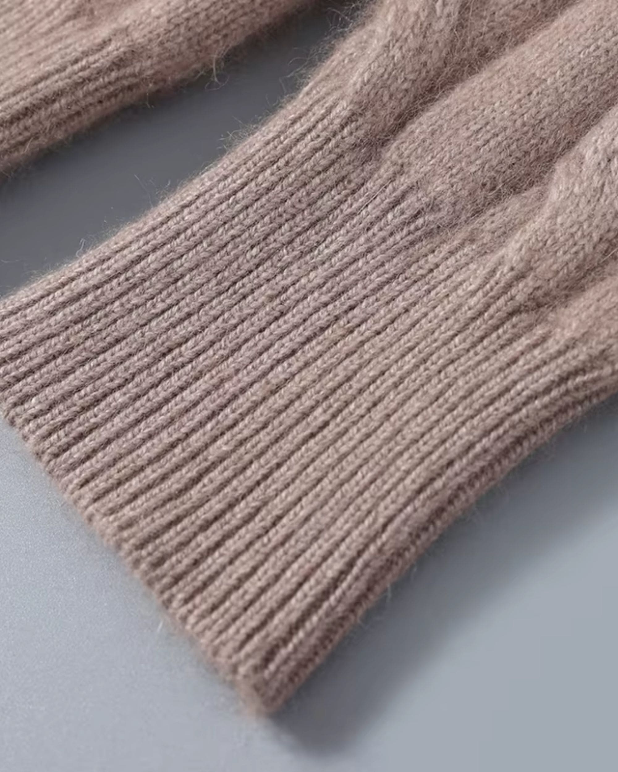 Pure Cashmere Cable Knit Crewneck