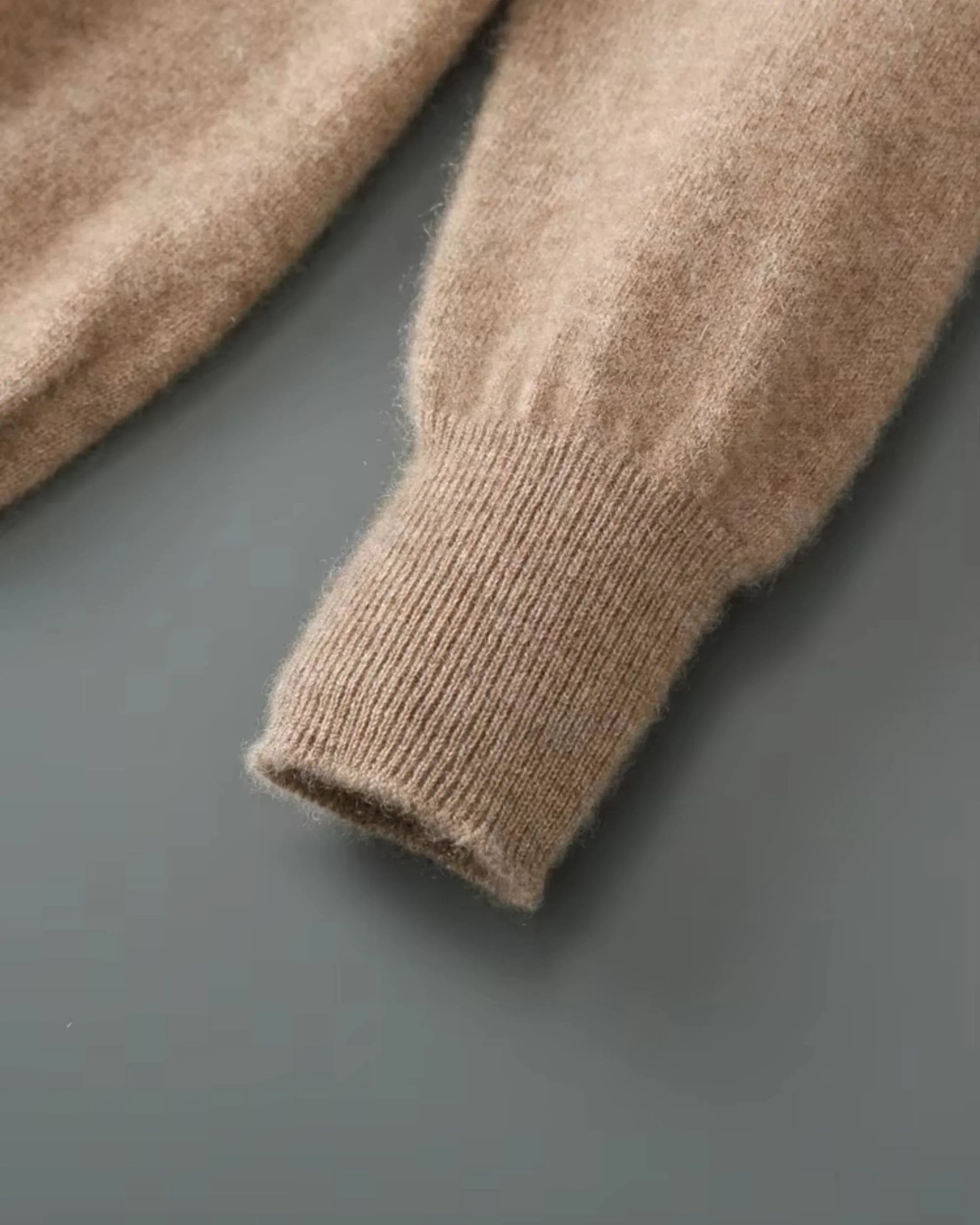 100% Merino Wool Mock Neck Jumper