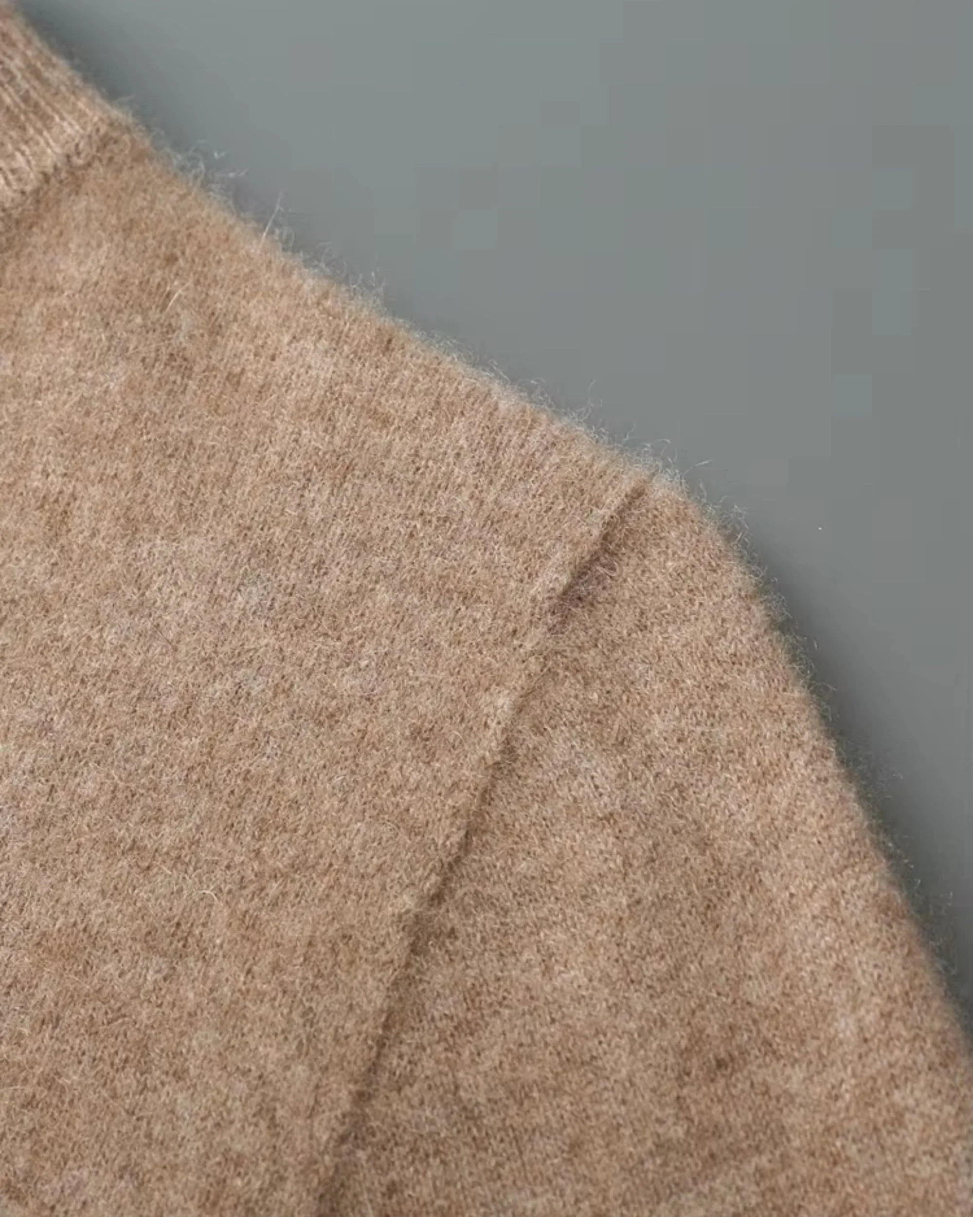 100% Merino Wool Mock Neck Jumper