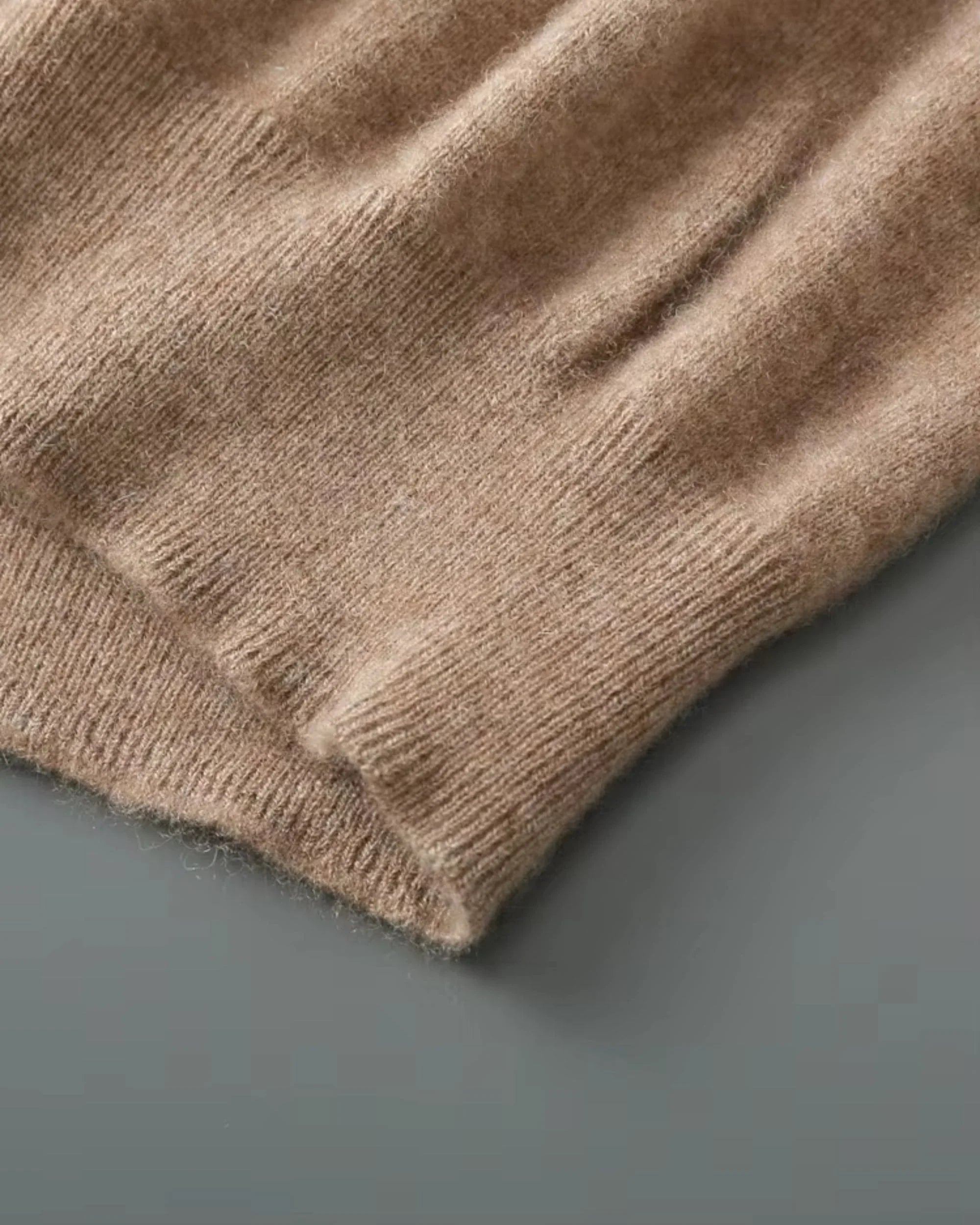 100% Merino Wool Mock Neck Jumper