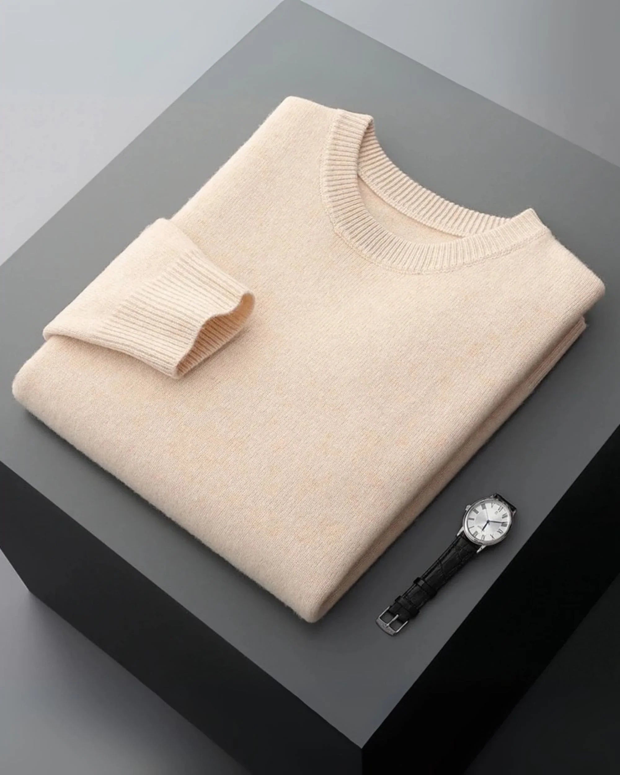 Wool Touch Classic Crewneck