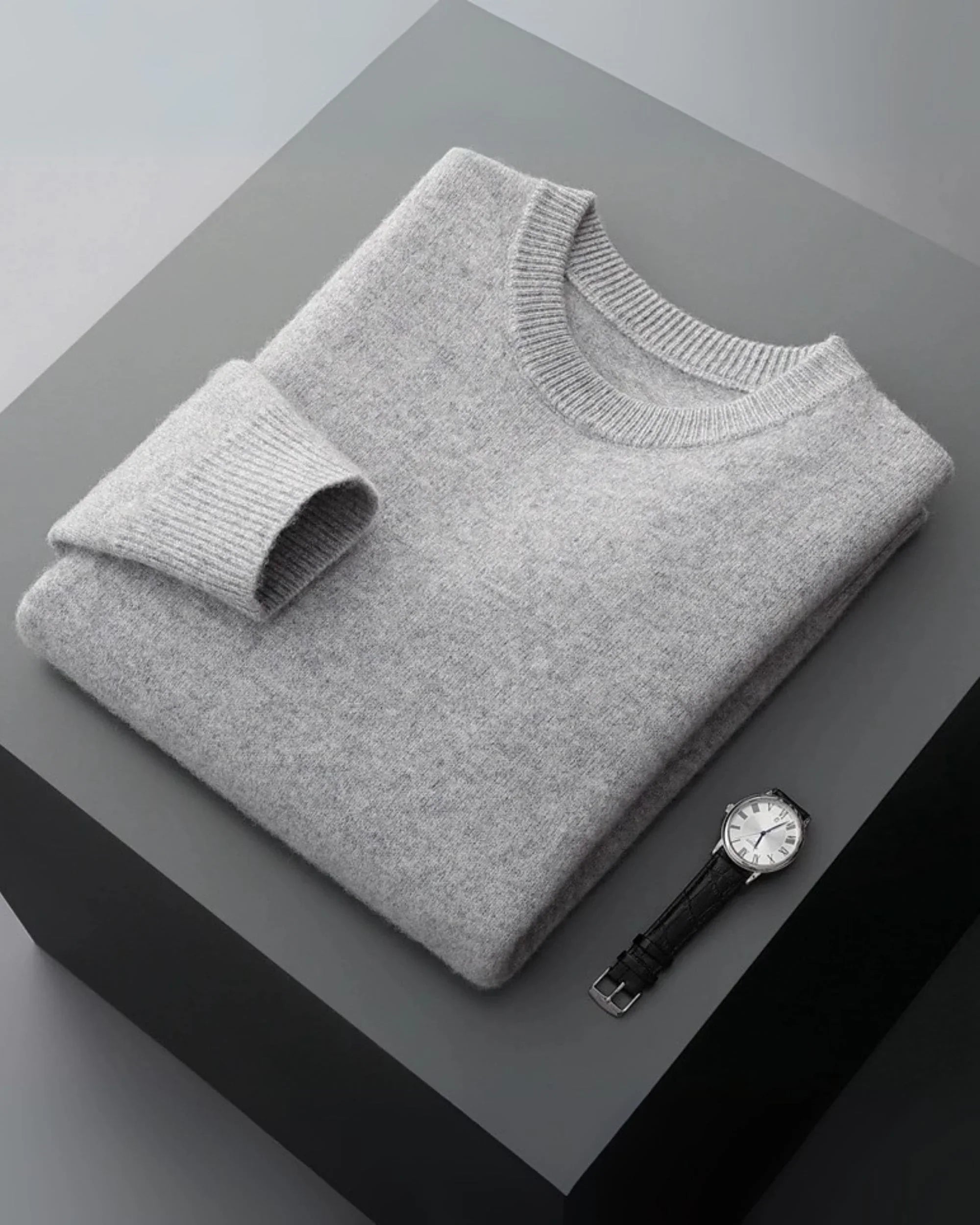Wool Touch Classic Crewneck