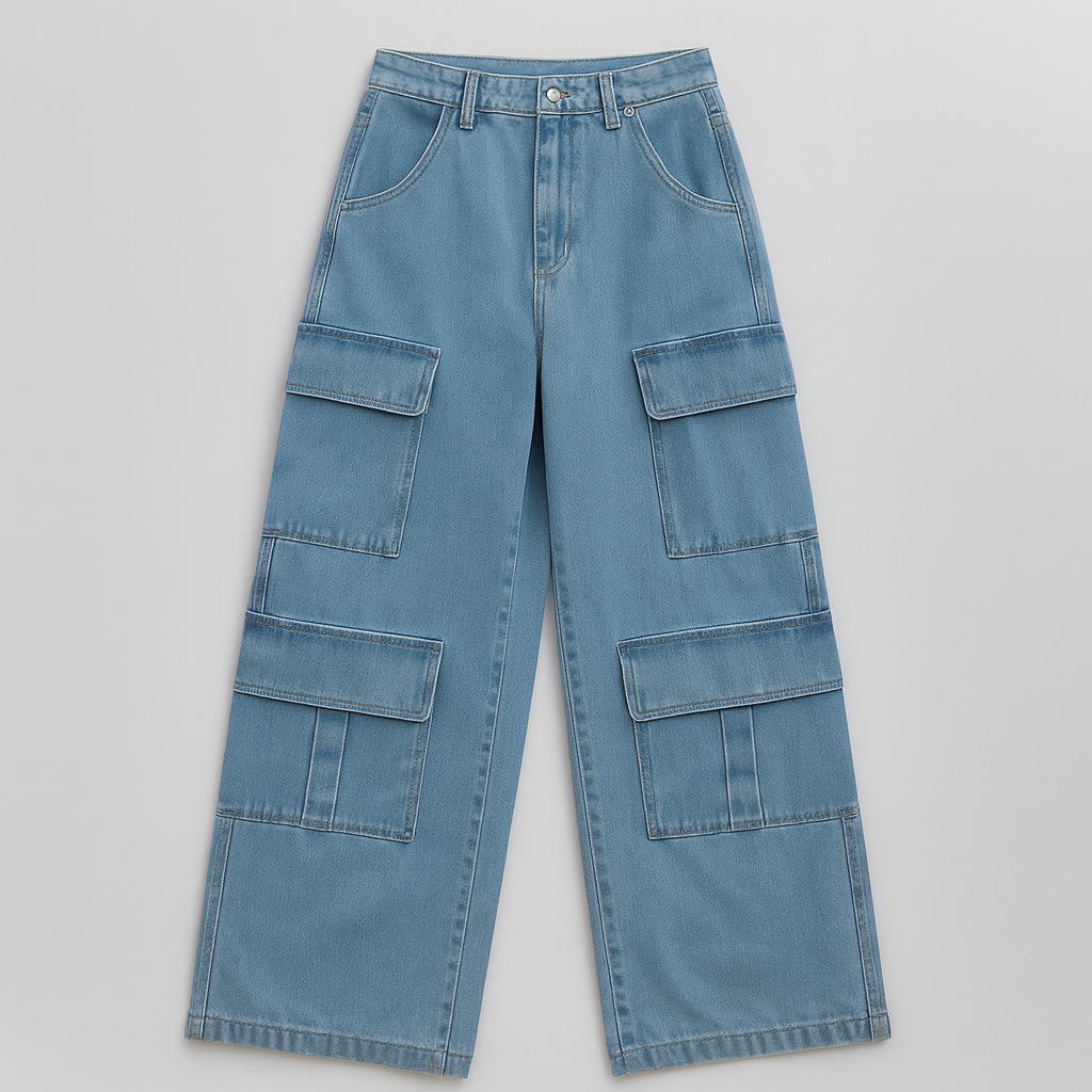Women's Cargo Jeans for Everyday Life