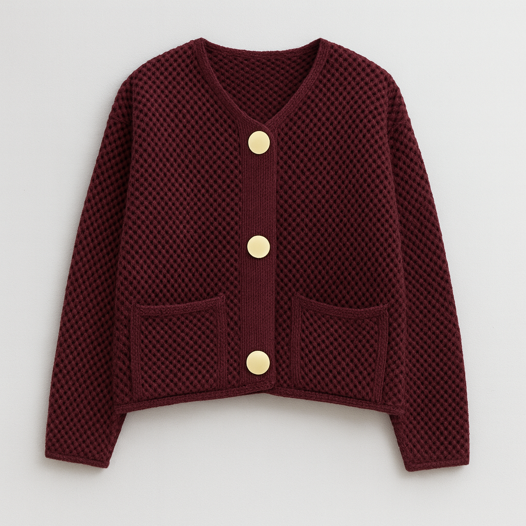 Handmade Cardigan for Autumn - Heloise