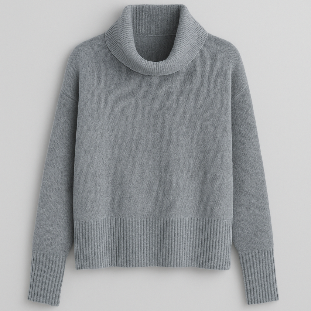 Winter Casual Turtleneck Knitted Sweater - London