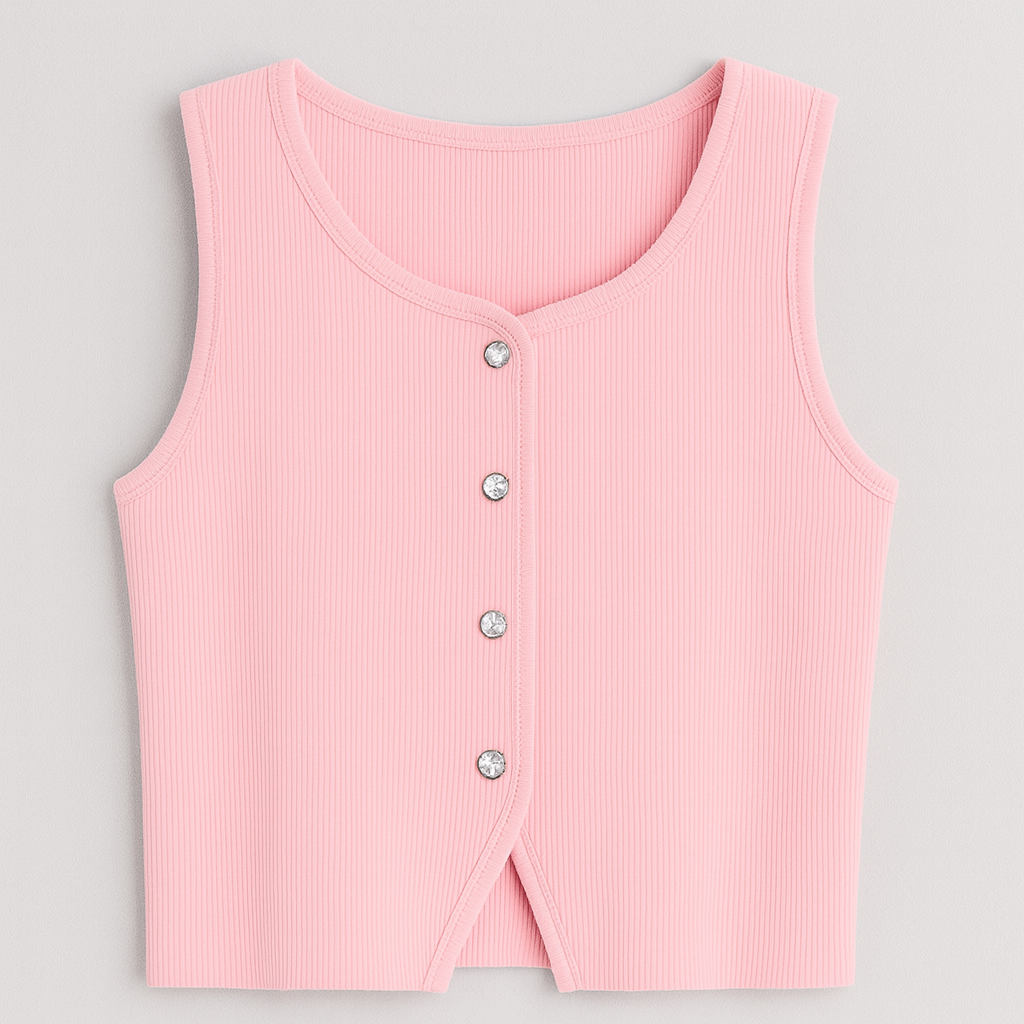 Women's Sleeveless Knitted Vest - Aurora