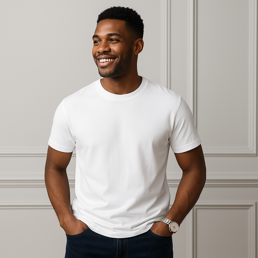 100% Oxford Cotton T-shirt