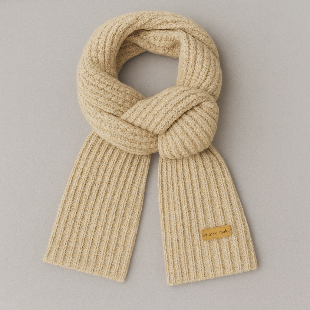 Winter Scarf Women Mens Thick Cable Knit - Essential