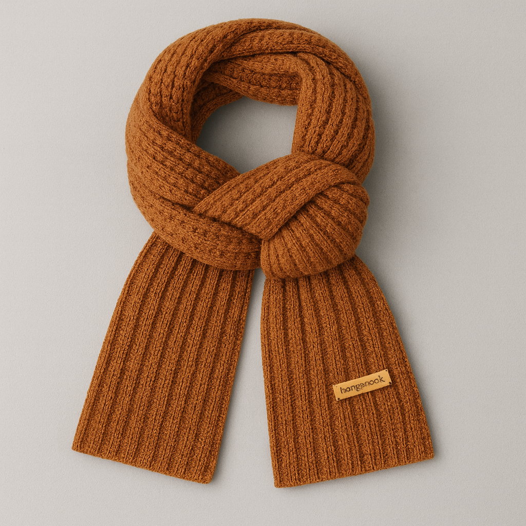 Winter Scarf Women Mens Thick Cable Knit - Essential