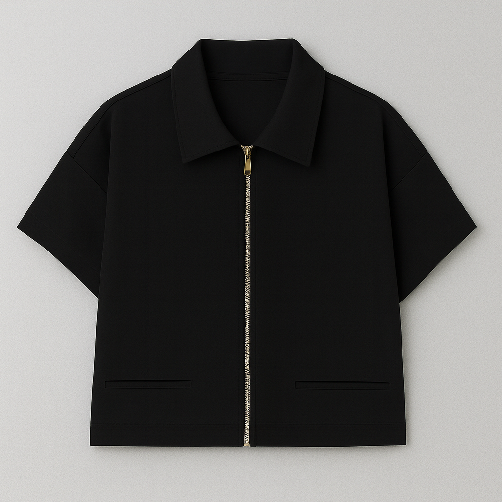 Cropped Jacket Women Zipper - Victoria