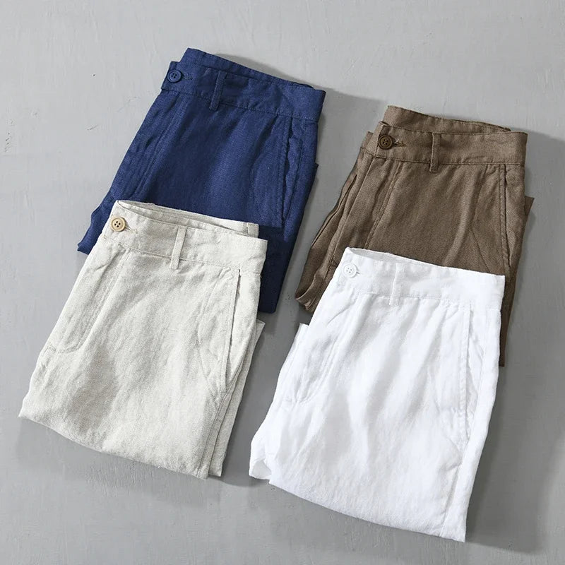 Amalfi Linen Shorts – summer essential