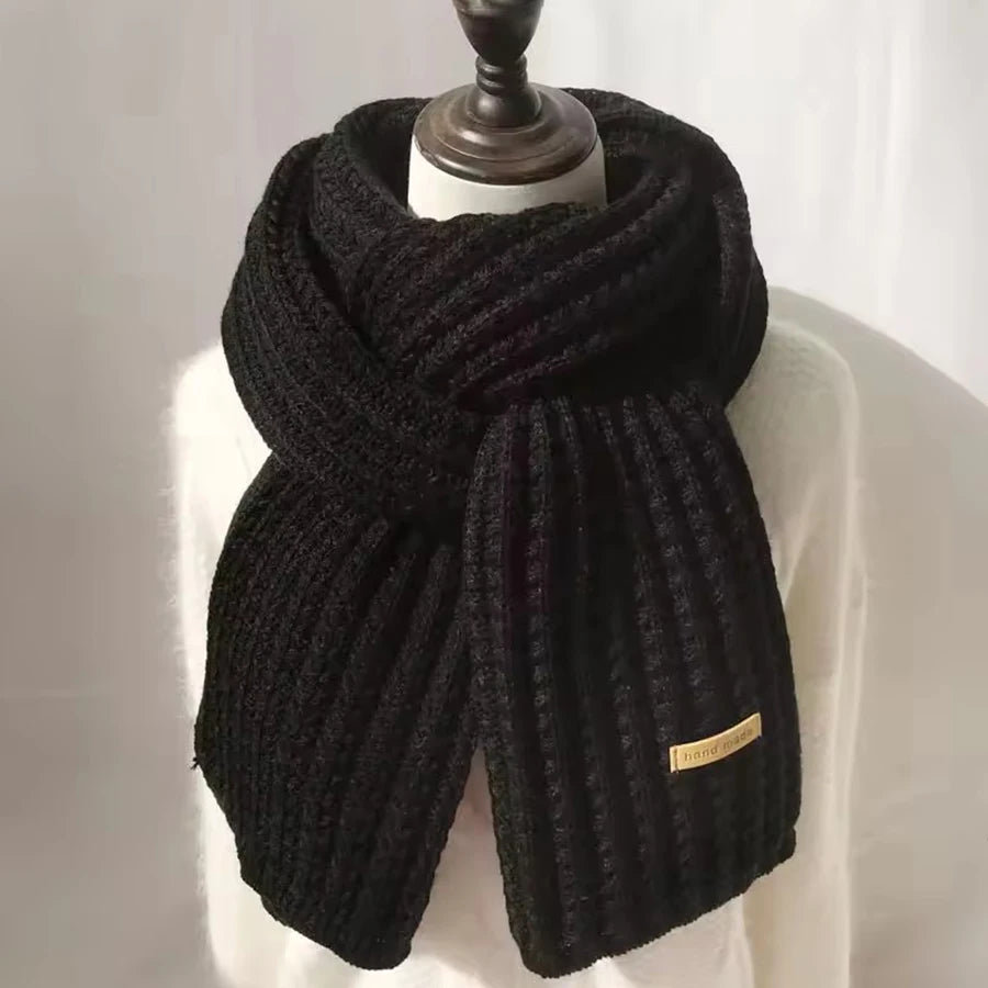 Winter Scarf Women Mens Thick Cable Knit - Essential