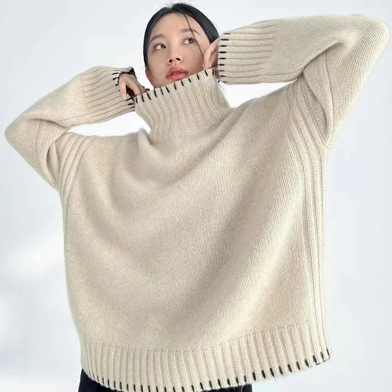 Oxford Pure Wool Turtleneck