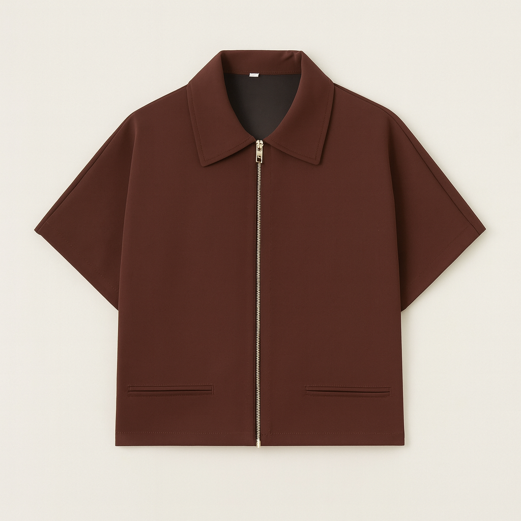 Cropped Jacket Women Zipper - Victoria