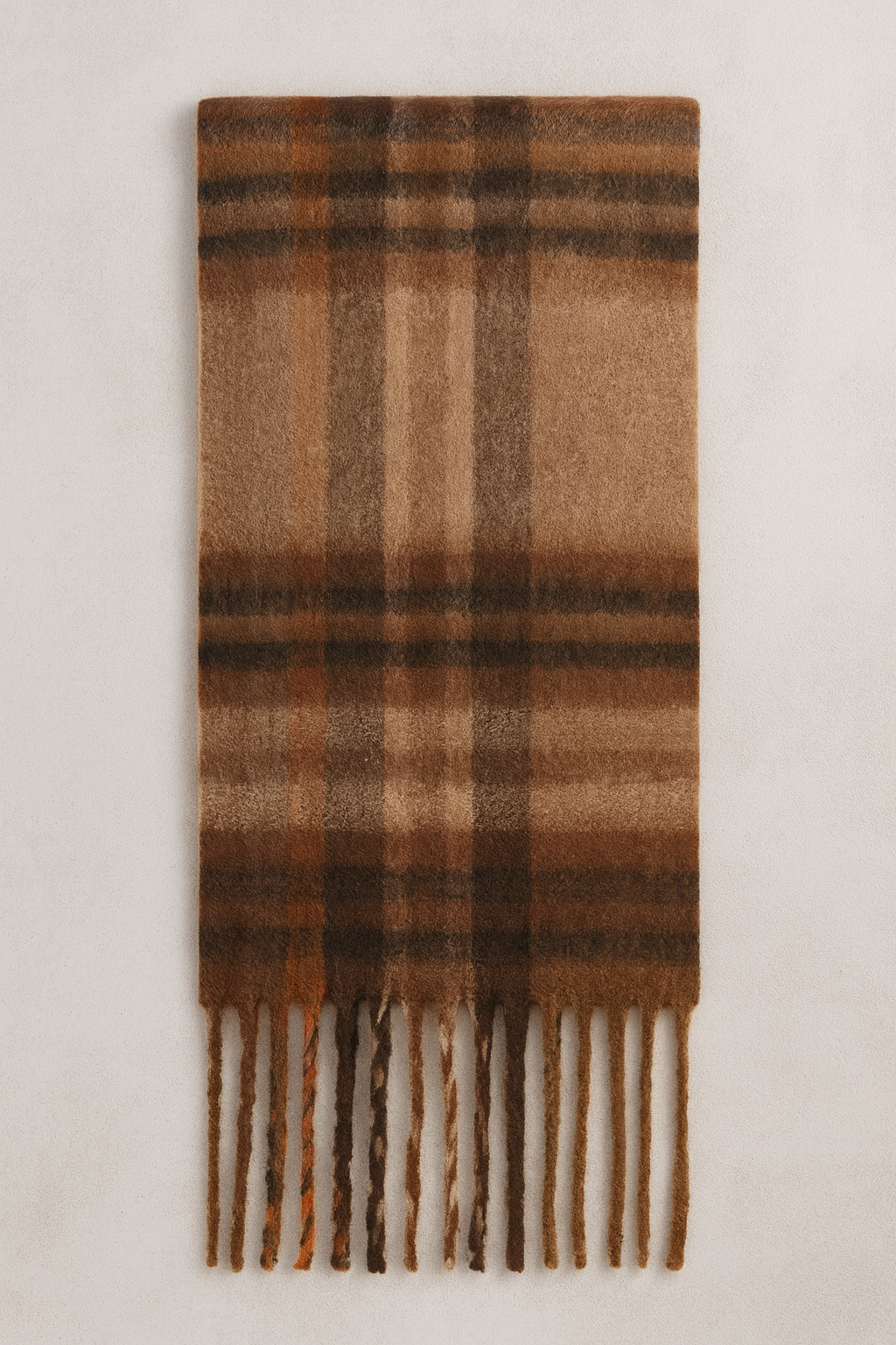 Oxford Oversized Checked Scarf