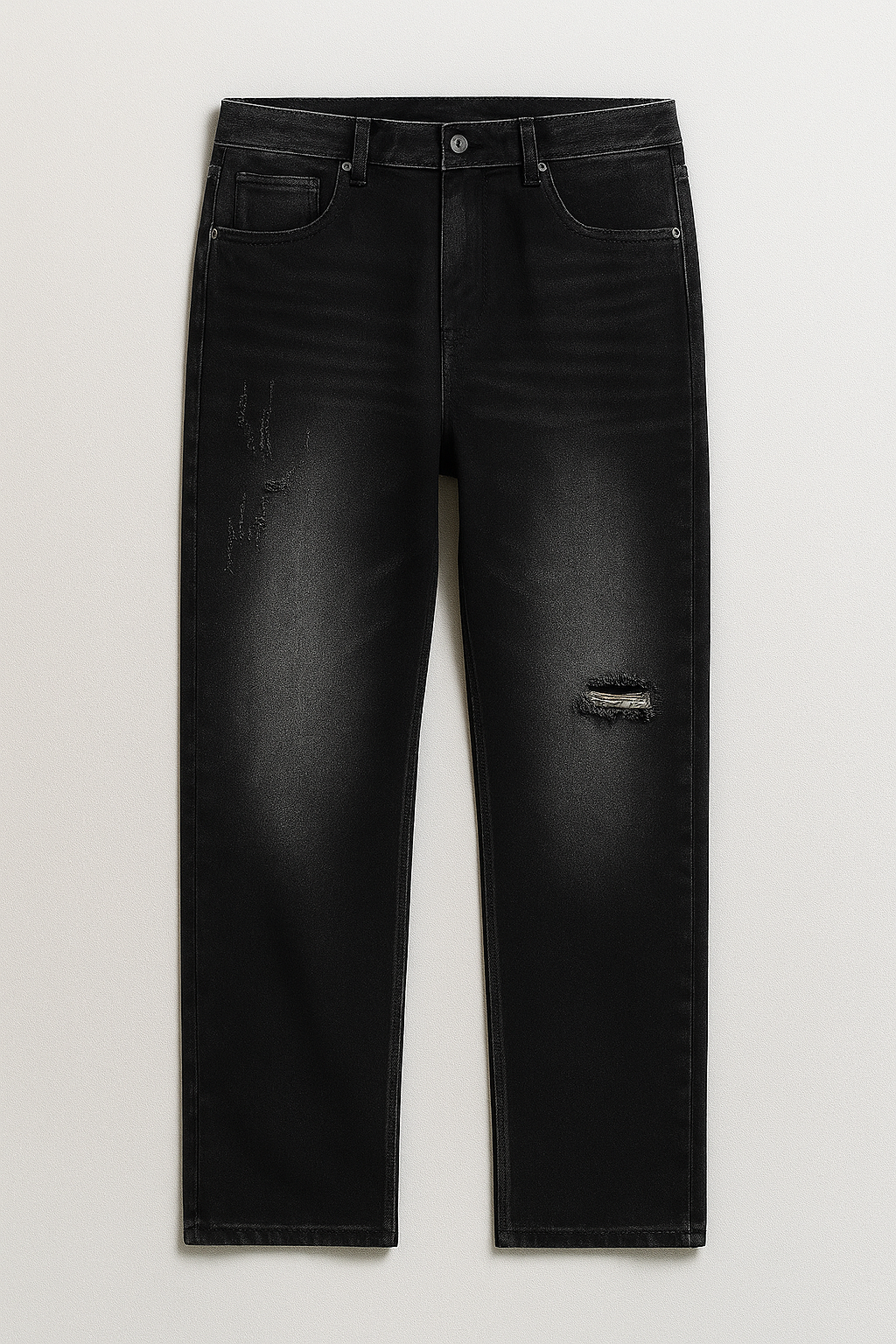 Retro Street Ripped Jeans – Urban Vintage Style