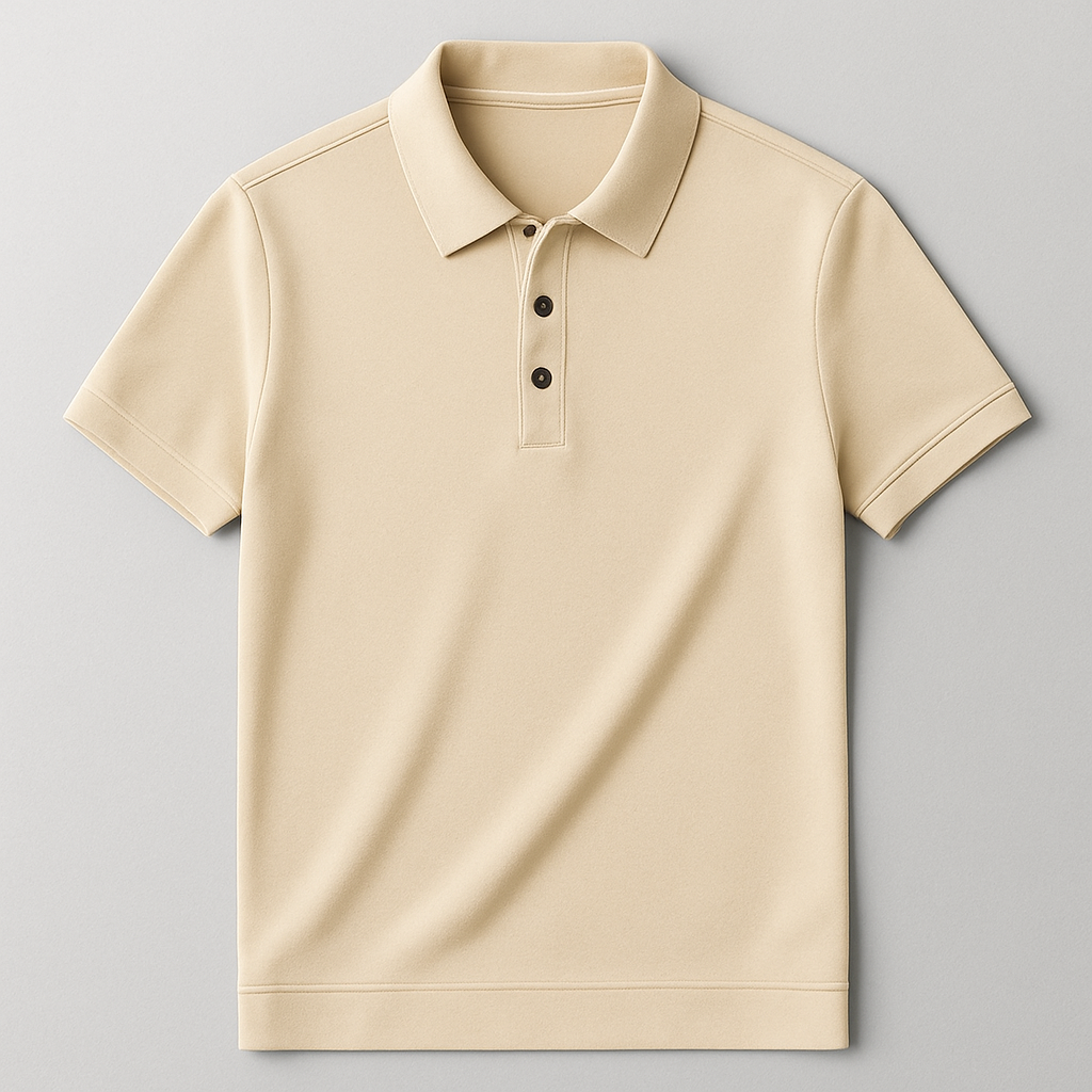 Santorini Sunset Polo – refined coastal wear