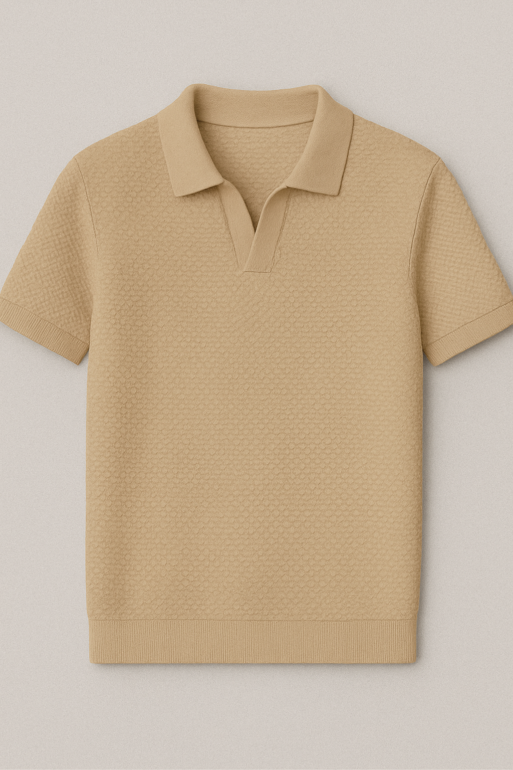 Amalfi Coast Knit Polo – summer elegance