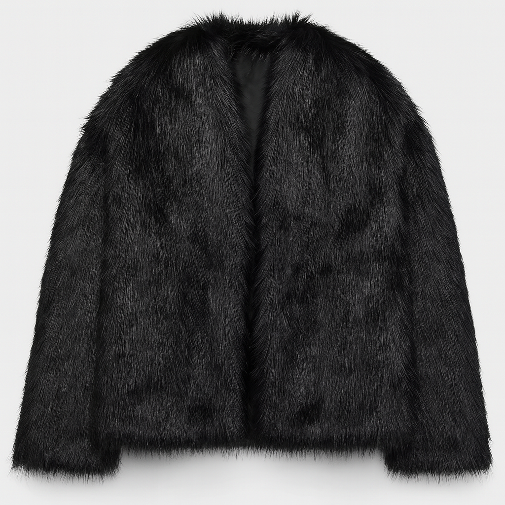 Women's Faux Fur Coat Autumn Winter - Burlesque