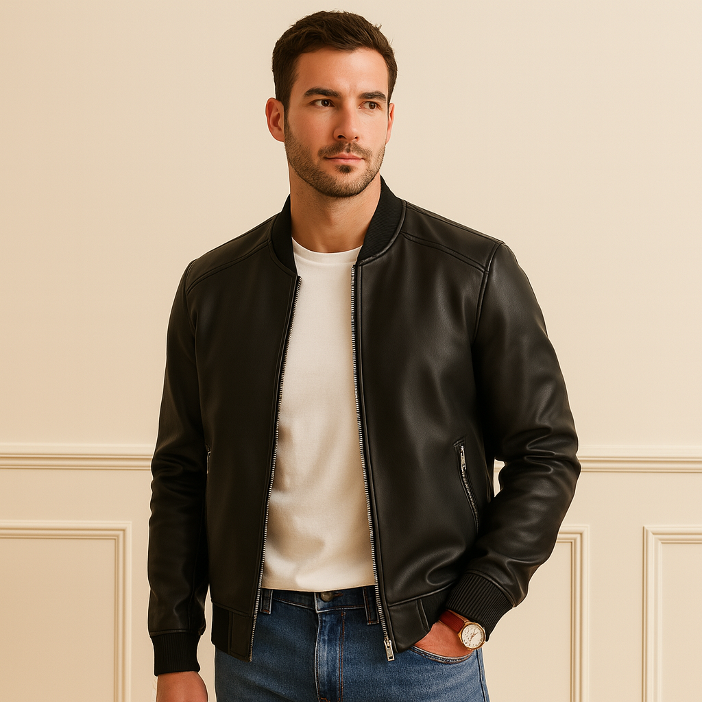 Shoreditch Leather Look – urban sleek style