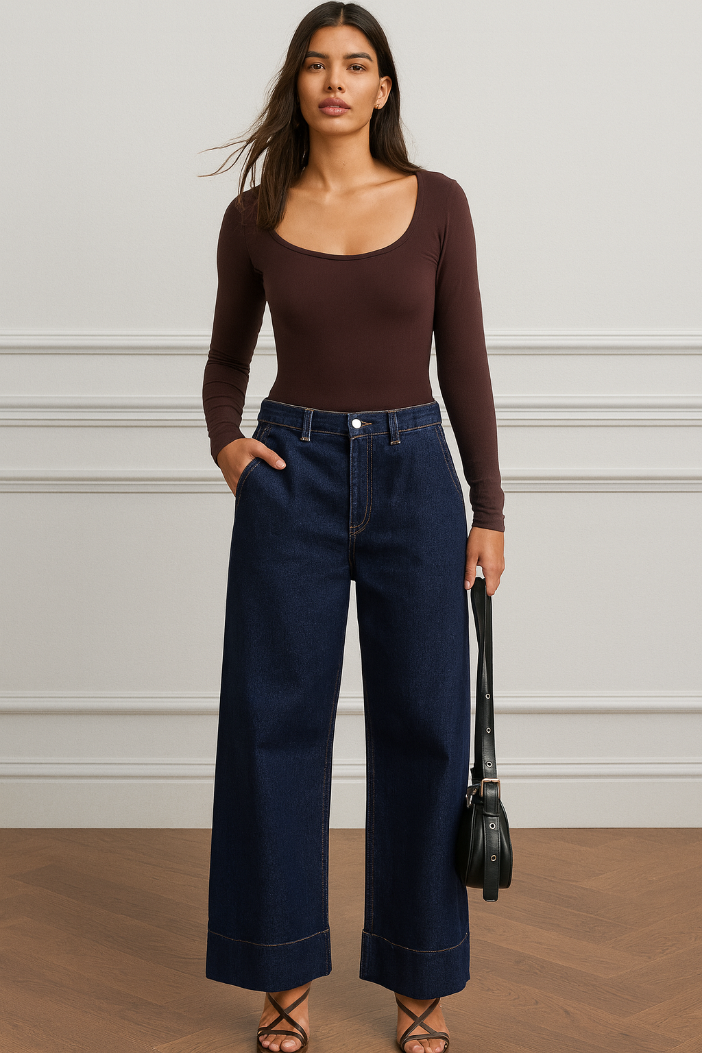 Women's Classic Blue High Waist - Noemi