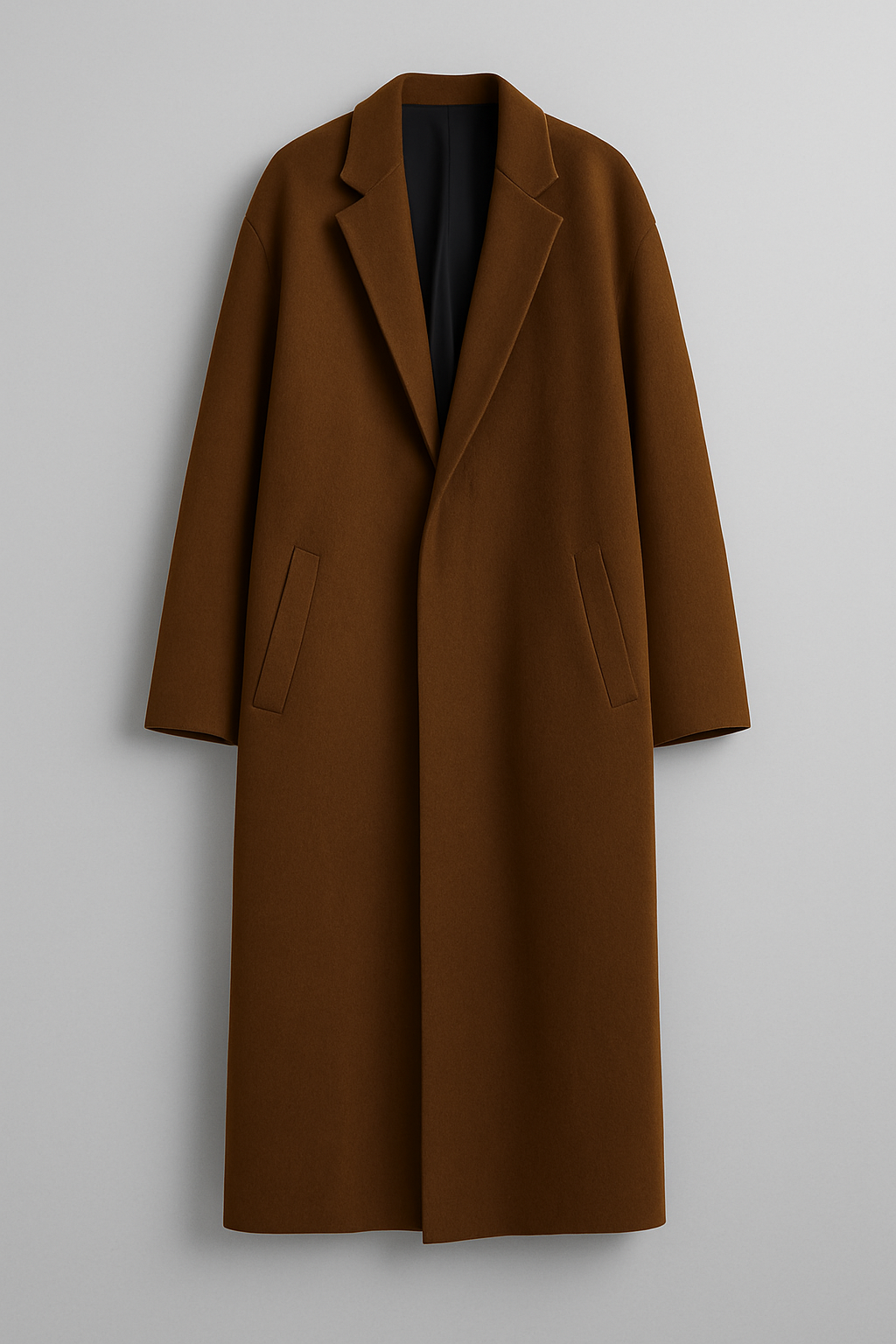 Kyoto Minimal Belted Coat – modern elegance