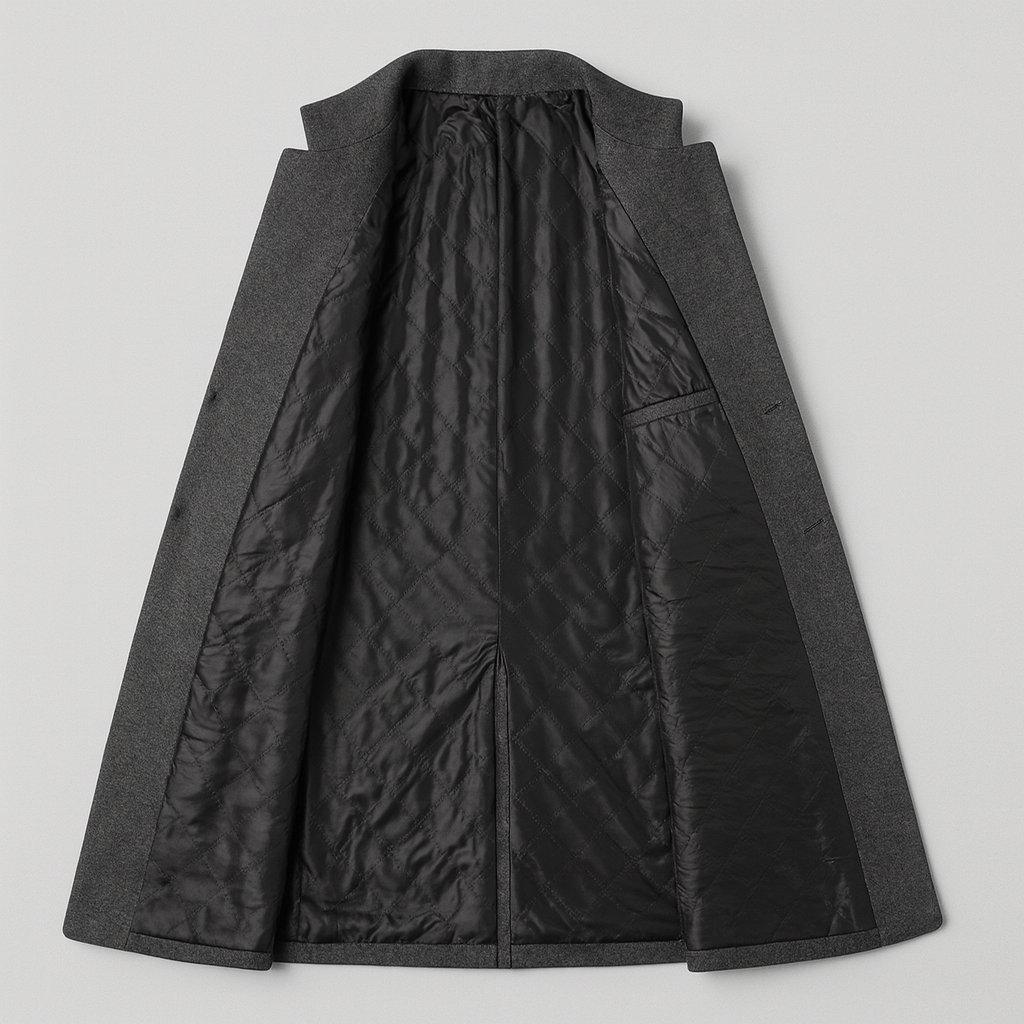 Regent Wool Overcoat – classic winter elegance