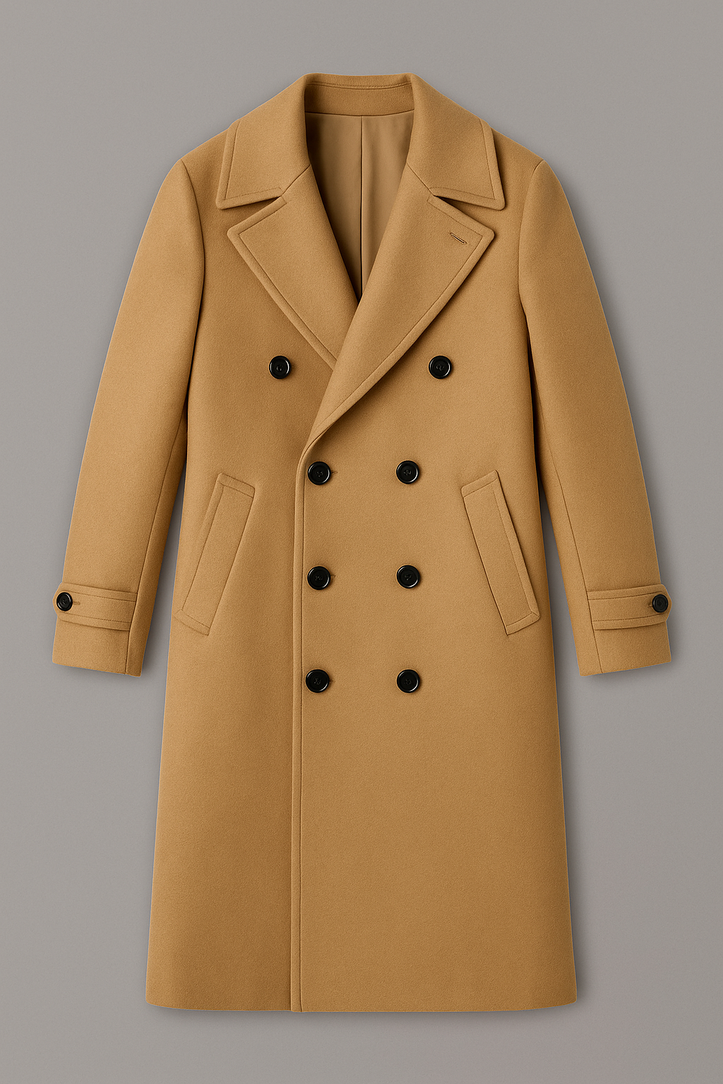 London Heritage Wool Trench – double-breasted elegance