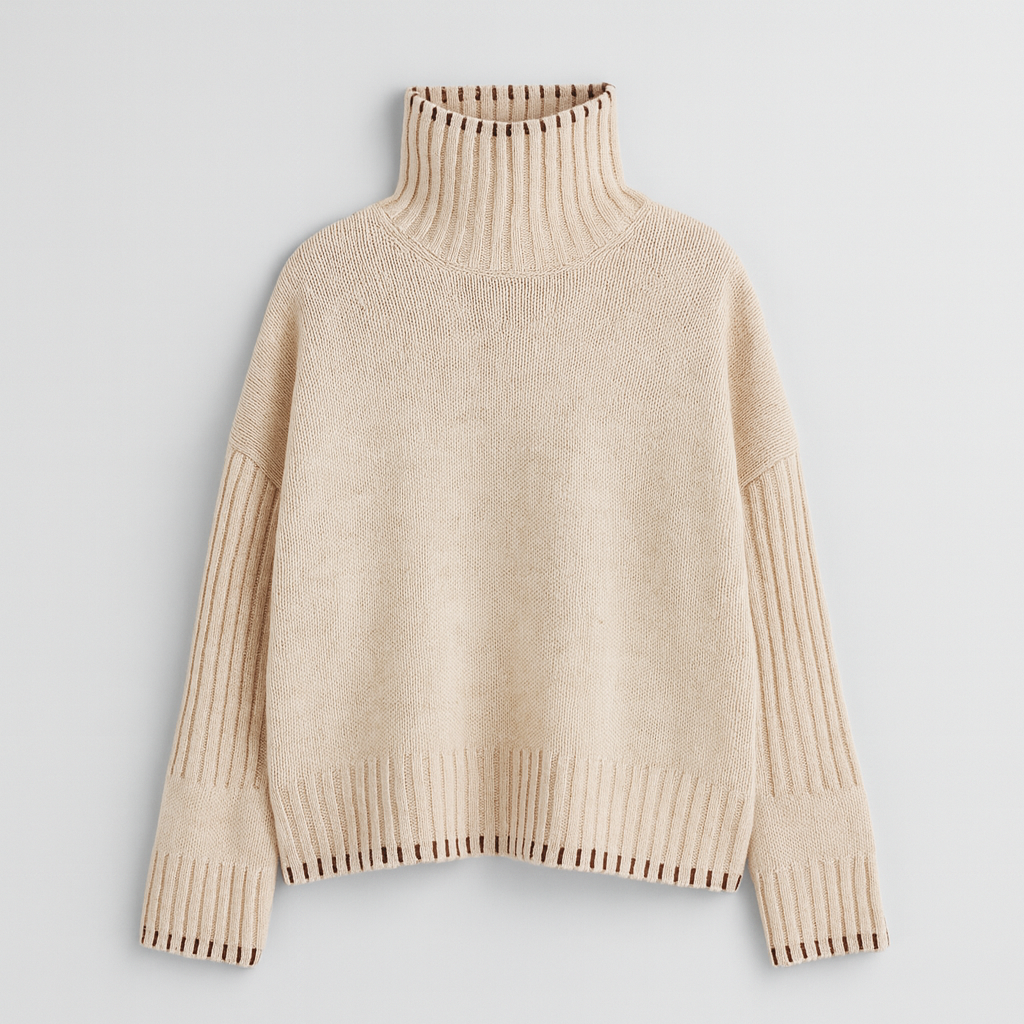 Oxford Pure Wool Turtleneck